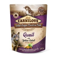 Carnilove Dog Wet Food Pouch Quail With Yellow Carrot 300g